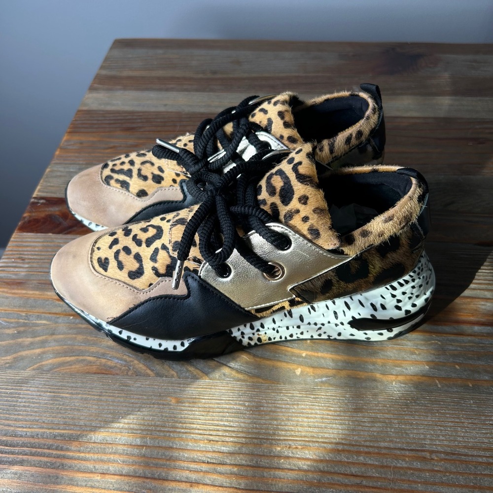 Steve Madden Leopard Print Sneakers